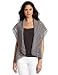 Pure Handknit Women's All You Need is Love Cocoon Vest, Tuesday Afternoon Grey, Medium/Large