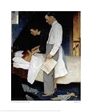 FREEDOM FROM FEAR BY NORMAN ROCKWELL. SIZE 12.49 INCHES WIDTH BY 16.40 INCHES HEIGHT. HIGH QUALITY ART POSTER PRINT
