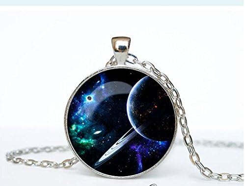 Galaxy Pendant Nebula Necklace Universe Jewelry galaxy necklace universe space out of space for men for women for him for her special gift