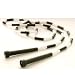 US Games Segmented Skip Rope (Black/White, 6-Foot)