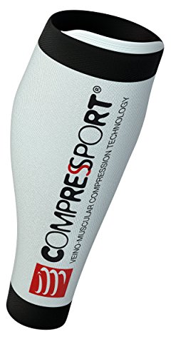 Compressport CALF R2 v2 White T3