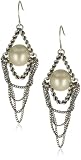 Kenneth Cole New York And Pearl Chandelier Earrings
