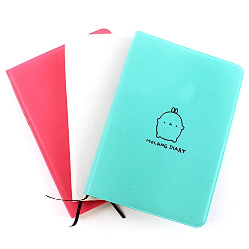 Etosell Molang Rabbit Pocket Journal, 3-Pcs