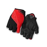 Giro Bravo Gloves, Red/Black, Large/15"