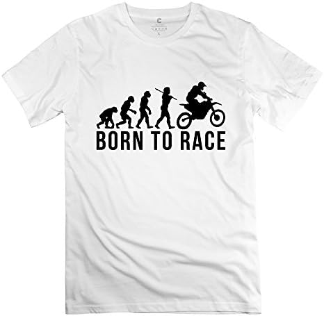 HOTUP Men's Motocross Evolution T-shirt M White
