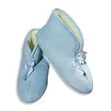 Private Label - Womens Slipper Bootie, Light Blue