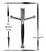 Black Knight #1 Claymore Sword - 54 Inch