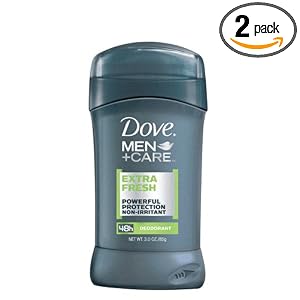 Dove Men + Care Antiperspirant Deodorant, Extra Fresh, 3-Ounce (Pack of 2)