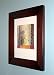 The Large Espresso Concealed Cabinet -- a Recessed Medicine Cabinet Hidden Behind a Picture Frame