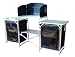 Outdoor Living : Folding Camping Kitchen with Double Larder