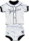 New York Yankees Baby Uniform Pinstripe Jersey and Diaper