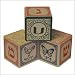 Hebrew Wooden Alphabet Blocks