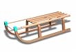 R.P.L. Trading Colint Schlitten Davos, beige-blau, 100cm, DCL60100