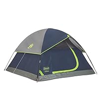 Coleman Sundome 4-Person Dome Tent, Navy/Grey
