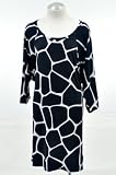 Michael Michael Kors Black and White Giraffe Print Dress