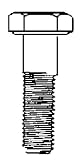 3/8-16X10 ZINC HEX BOLT (Hillman Fastener Corp 190231)