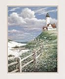 3 Lighthouse Prints Antique Vintage Beach Art Picture