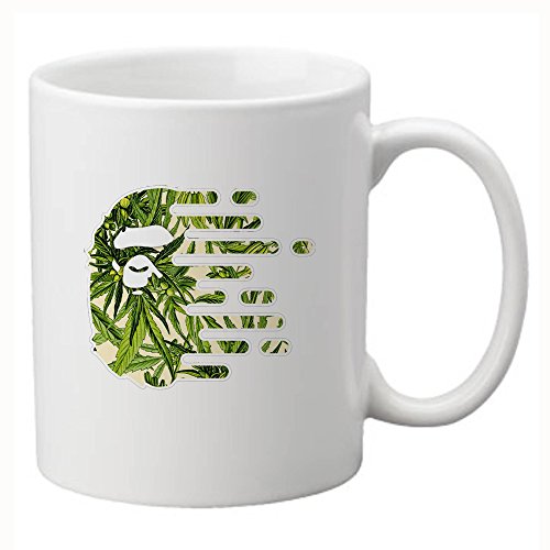 Bathing Apes Mug 11oz Ceramic Coffee Mug (White)