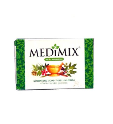 Medimix Ayurvedic Herbal Soap with 18 Herbs 125g Unit  (Pack of 12)