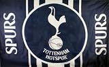 Sporting Goods : Tottenham Hotspur FC - Official Crest Stripe Flag