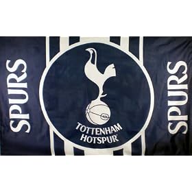 Tottenham Hotspur FC - Official Crest Stripe Flag