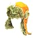 Faux Fur Hazard Trooper Ski Snow Hunting SOS Hat Orange