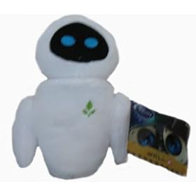 Disney Pixar Wall-E Movie Exclusive 5 Inch Mini Plush Eve