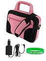Acer Aspire One AO751h-1378 11.6-Inch Deluxe Netbook Carrying Case and 12v Car Charger Adapter -
