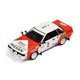 Ixo - Miniature - Nissan 240 RS #2 (Rouge et Blanche) S. Mehta - M. Combes 5th Rally Safari 1984