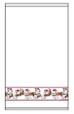 Roller & Solar Shades MLB Washington Nationals Mascot Border - W