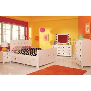 Kids Bedroom Furniture Set 2 - LittleMissMatched SKETCHoRAMA - Powell Furniture -...