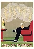 Fridge Magnet-Classic Champagne Advertising-7cm x 4.5cm-Set of 2