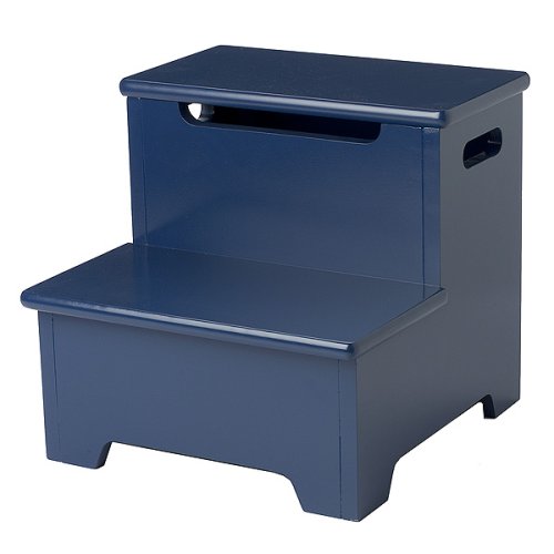 Kitchen: Step Stool with Storage   Blue