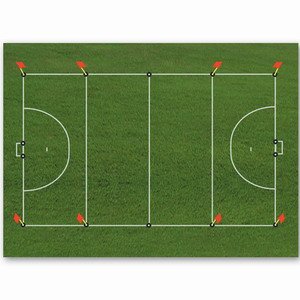 (Price/SET)MARKERS Field Hockey Marking Set
