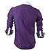jeansian Men's Slim Fit Long Sleeves Casual Shirts 1073