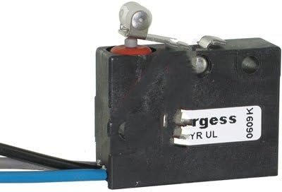 Johnson ElectricV3SYRUL, Switch, Miniature Sealed Snap Action, Microswitch, 5A@125/250VAC, Roller .46 in.