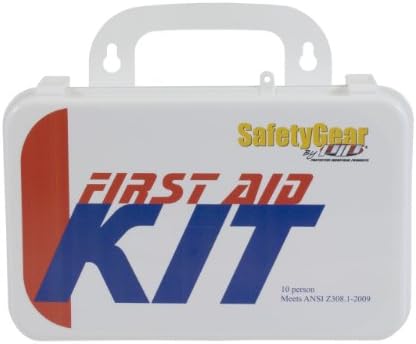 Shield Safety International 299-13255 First Aid Kit 50 Person Weatherproof Plastic Box Molded Carry (Pack of 12)