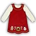 Baby Togs Ivory TG 2pc Jumper and LS Top Set - 3T