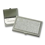 Budd Leather Swarovski Crystal Business Card Case