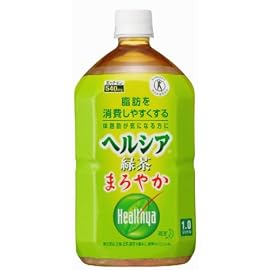 (お徳用ボックス) ヘルシア緑茶 まろやか1Lx12本