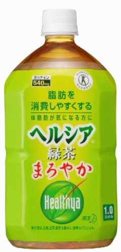 (お徳用ボックス) ヘルシア緑茶 まろやか1Lx12本