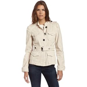 Sanctuary Clothing Womens Belted Uniform Jacket