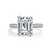 Emerald Cut Diamond Engagement Ring (5 1/2 ct. tw.)