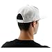 adidas Mens Daybreaker Flat Brim Snapback Cap, White/Clear Onix, One Size