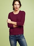 Gap Crewneck Button Shoulder Sweater