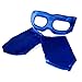 Blue Superhero Eye Mask and Powerbands - Kids