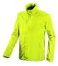 Season: Year-round itemsType: rain jacketIntended use: All-roundCut: leisureRear part: adjustable hoodSafety feature: Reflective elementsSafety equipment: reflectiveZipper: front zip with double flapArm length: longPockets: 2 hidden front pockets with zipMaterial: Outer: 74% Polyamid, 26% Polyester; Membrane: 100% Polyurethaneproduct specific size information: Normal Cut