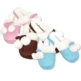 PJ Salvage Pom Pom Microsuede Clog Slippers