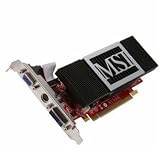 MSI Nvidia GeForce NX8400GS Grafikkarte (PCI-E, 512MB GDDR2 Speicher, D-Sub, DVI-I, TV-Out, HDMI-Ausgang, 1 GPU)
