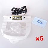 Neewer 5x White Waterproof Camera Jacket/Case/Bag For Digital SLR Camera